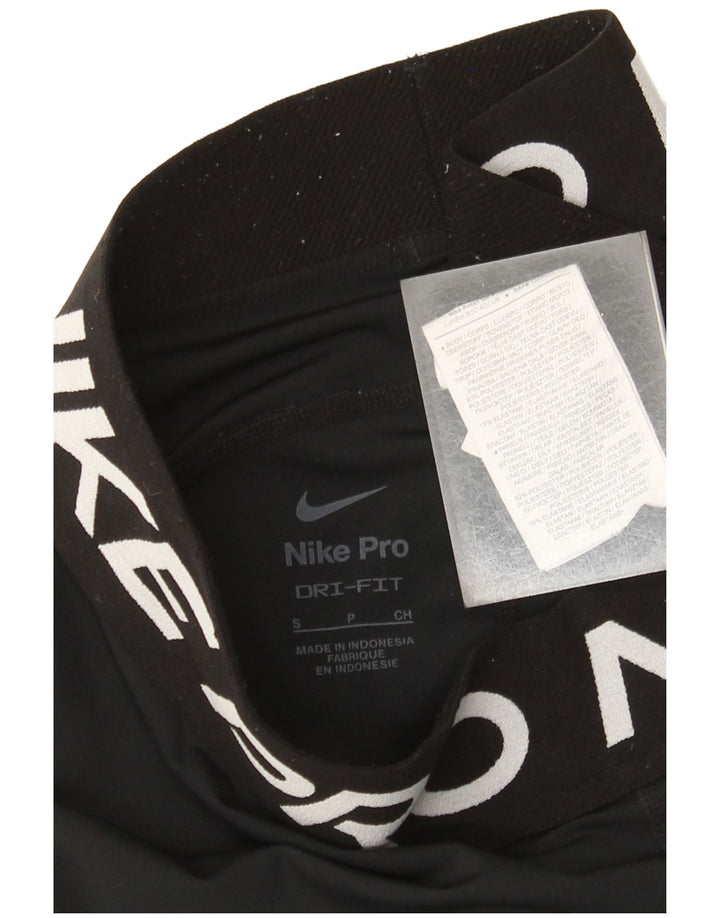 Γυναικείο κολάν Nike Dri Fit Graphic UK 8 Small Black Polyester
