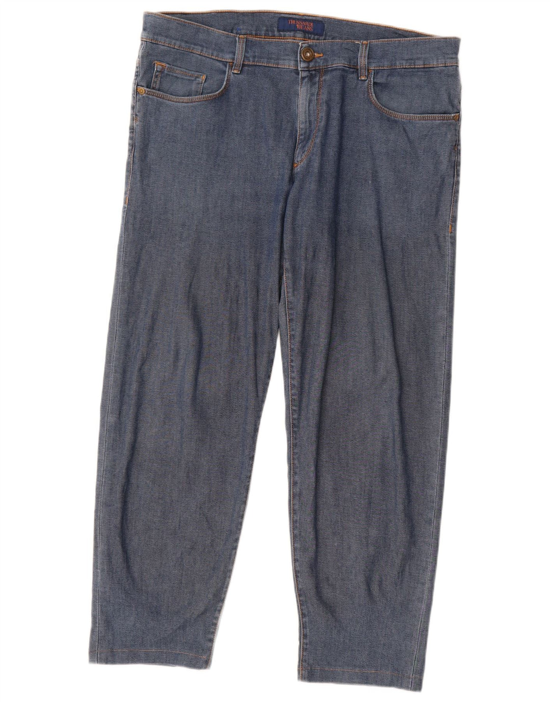 Trussardi Ανδρικό τζιν ίσιο IT 52 XL W38 L28 Μπλε