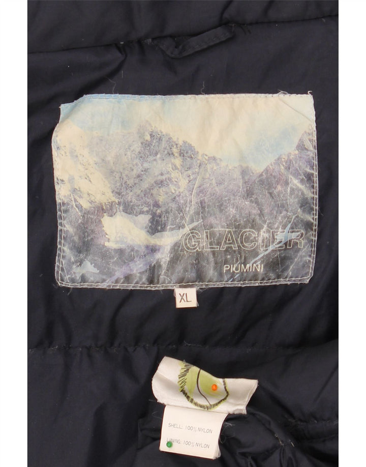 VINTAGE Ανδρικό μπουφάν σκι UK 42 XL Navy Blue Nylon