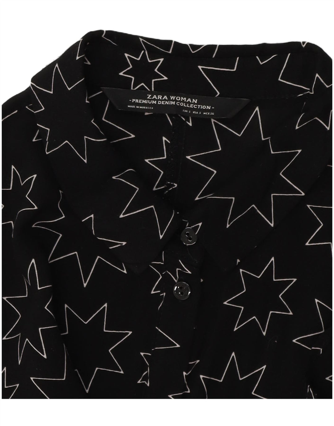 Γυναικείο φόρεμα 10 Small Black ZARA Γυναικείο Abstract Pattern