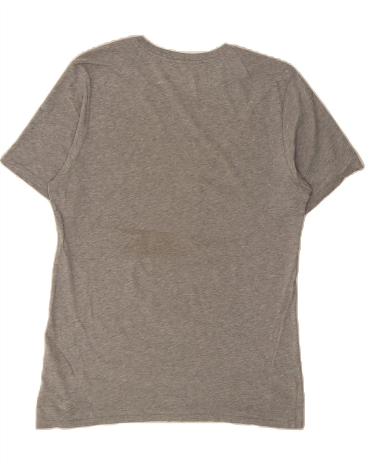 NIKE Mens Athletic Cut Graphic T-Shirt Top Medium Grey Cotton Vintage Nike and Second-Hand Nike from Messina Hembry 