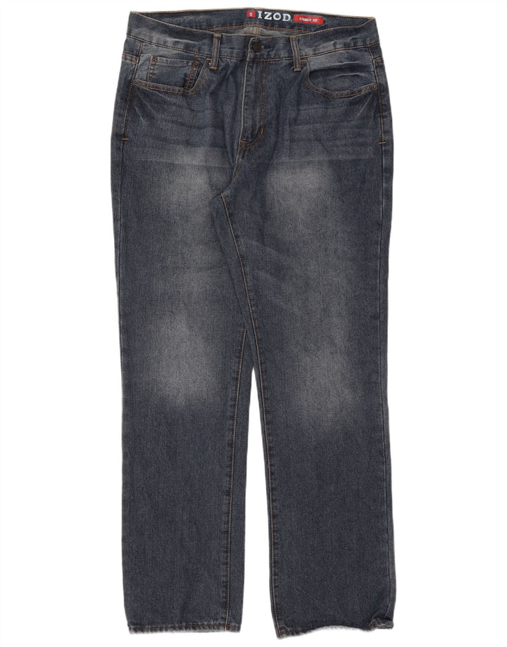 Ανδρικό τζιν Izod ίσιο W36 L32 Μπλε βαμβακερό