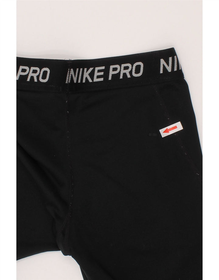 Nike Girls Graphic κολάν 13-14 ετών μαύρο πολυεστέρα
