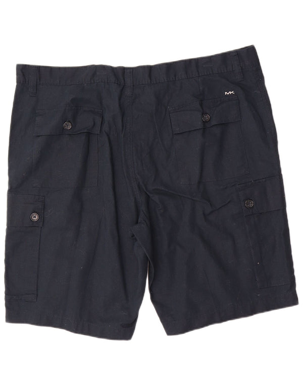 Ανδρικό σορτς Cargo Michael Kors W40 XL Navy Blue λινό