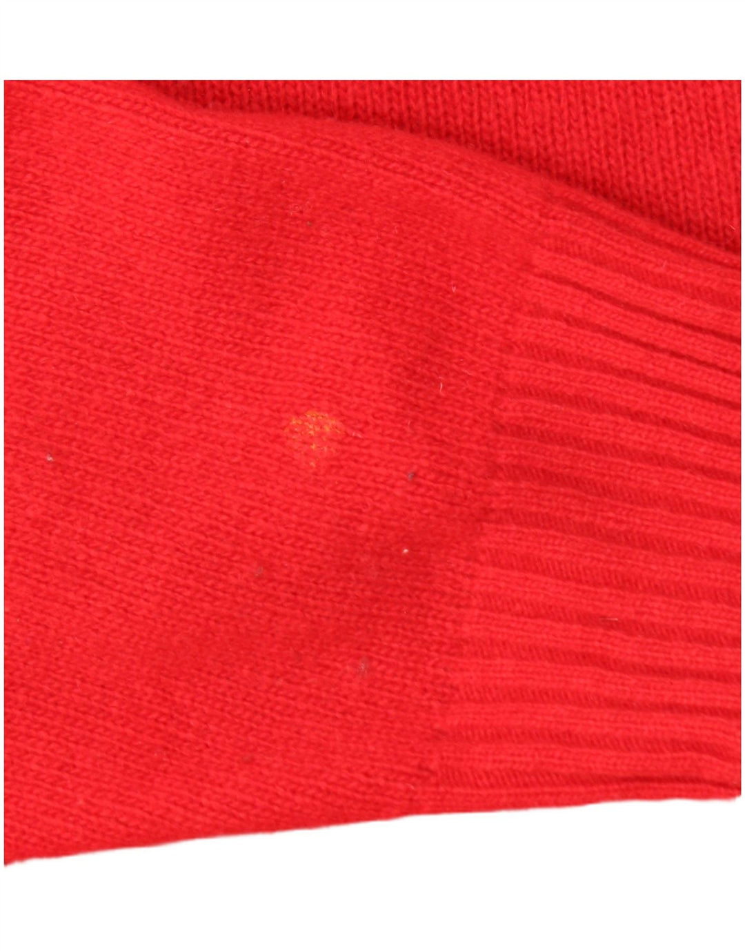 Sergio Tacchini Ανδρικό πουλόβερ με λαιμόκοψη, μεγάλο κόκκινο μάλλινο