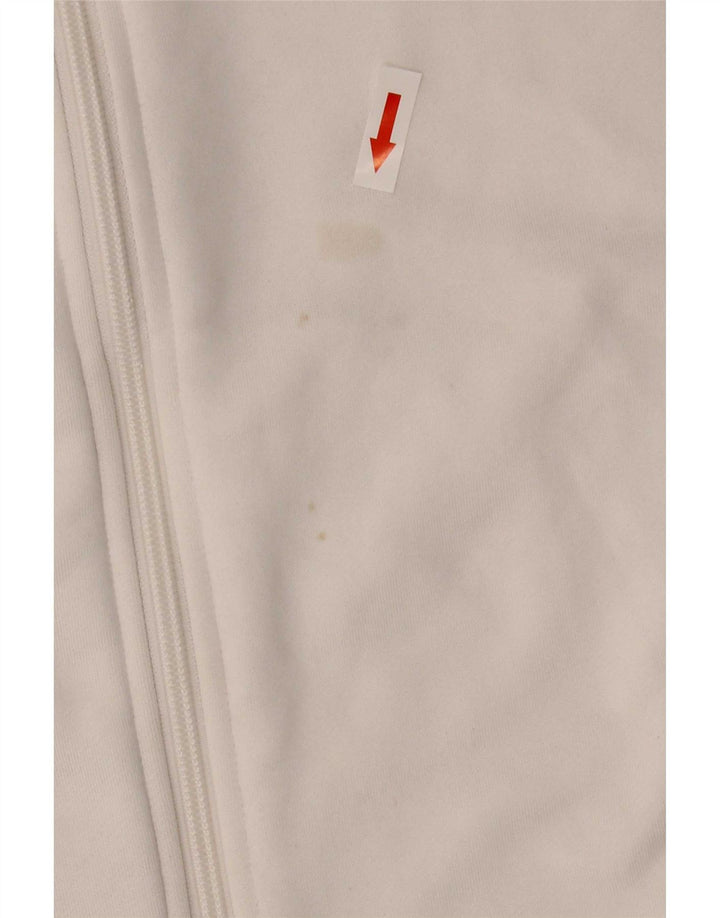 Γυναικεία αθλητική φόρμα Adidas Top Jacket UK 16/18 Large White Polyester