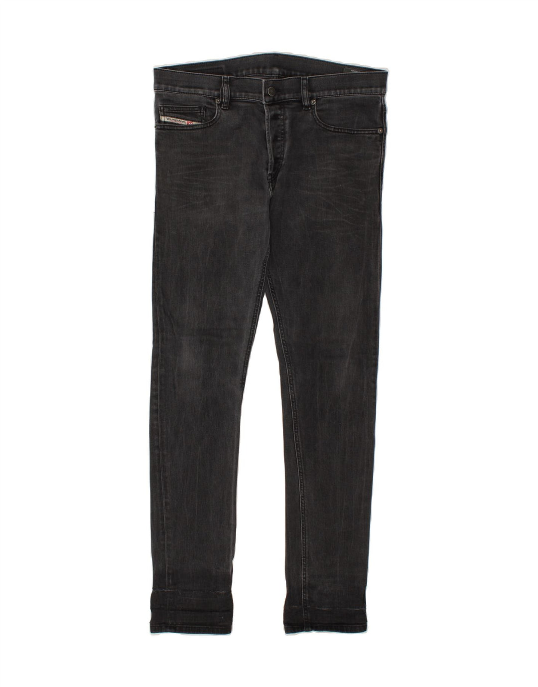 Ανδρικό Slim Jeans DIESEL W32 L32 Μαύρο βαμβακερό