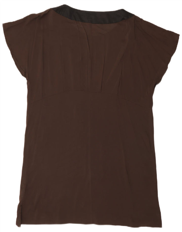 Persona Γυναικεία Μπλούζα Top Size 23 Μεσαίο Καφέ Βισκόζη