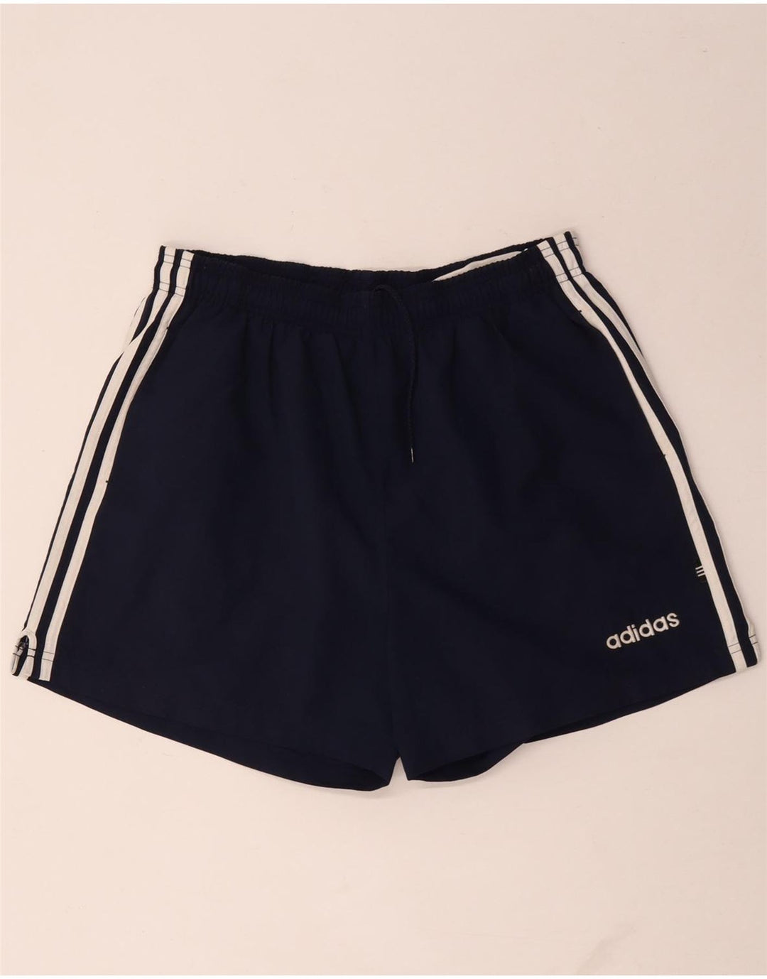 Ανδρικό αθλητικό σορτς Adidas από μεσαίο μπλε ναυτικό πολυεστέρα