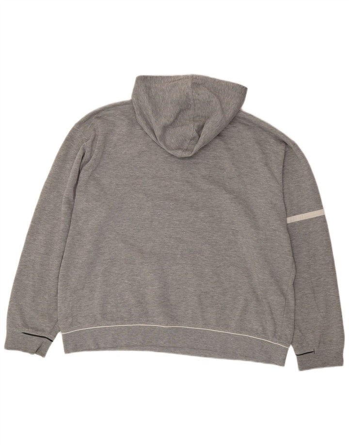 Ανδρικά Reebok Graphic Hoodie Jumper XL Grey Flecked Polyester