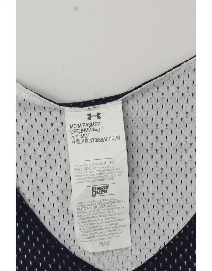 UNDER ARMOR Ανδρικό γιλέκο γραφικών NBA Top Medium Navy Blue Polyester