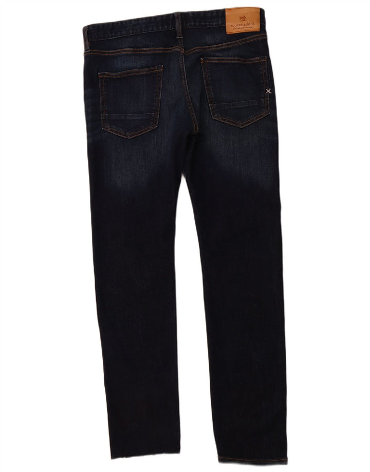 SCOTCH & SODA Ανδρικά Ralston Slim Jeans W31 L32 Navy Blue Cotton