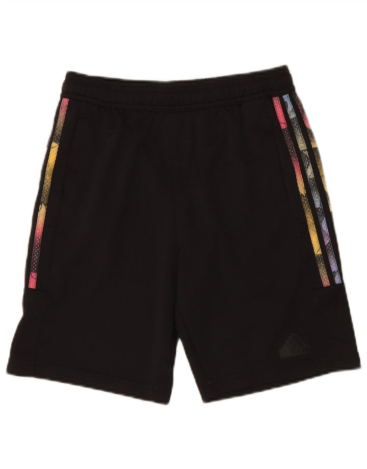 ADIDAS Girls Sport Short 13-14 Years W28 L8 Μαύρο Πολυεστέρας
