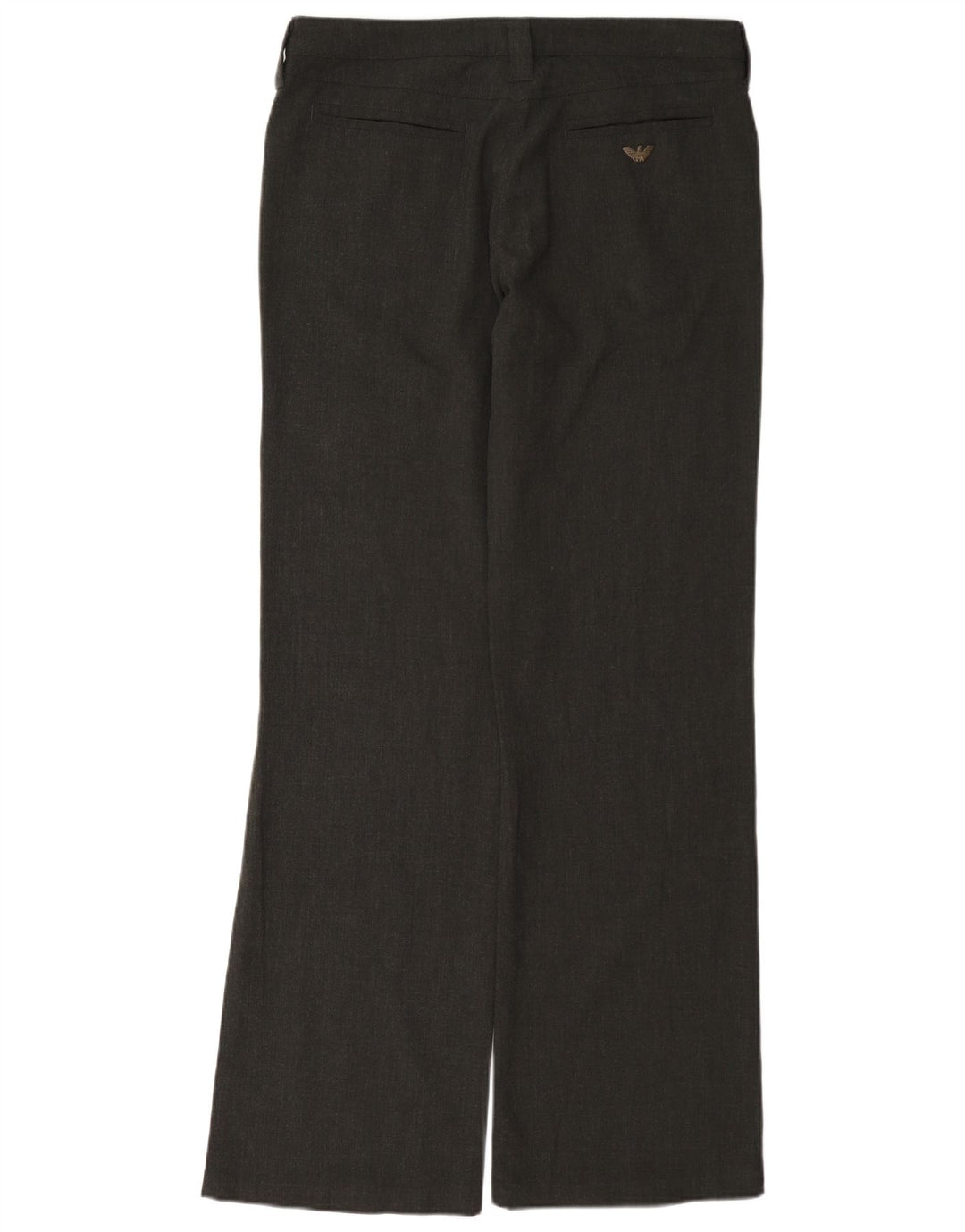Armani Γυναικείο Bootcut Casual Παντελόνι W30 L33 Γκρι Πολυεστέρας