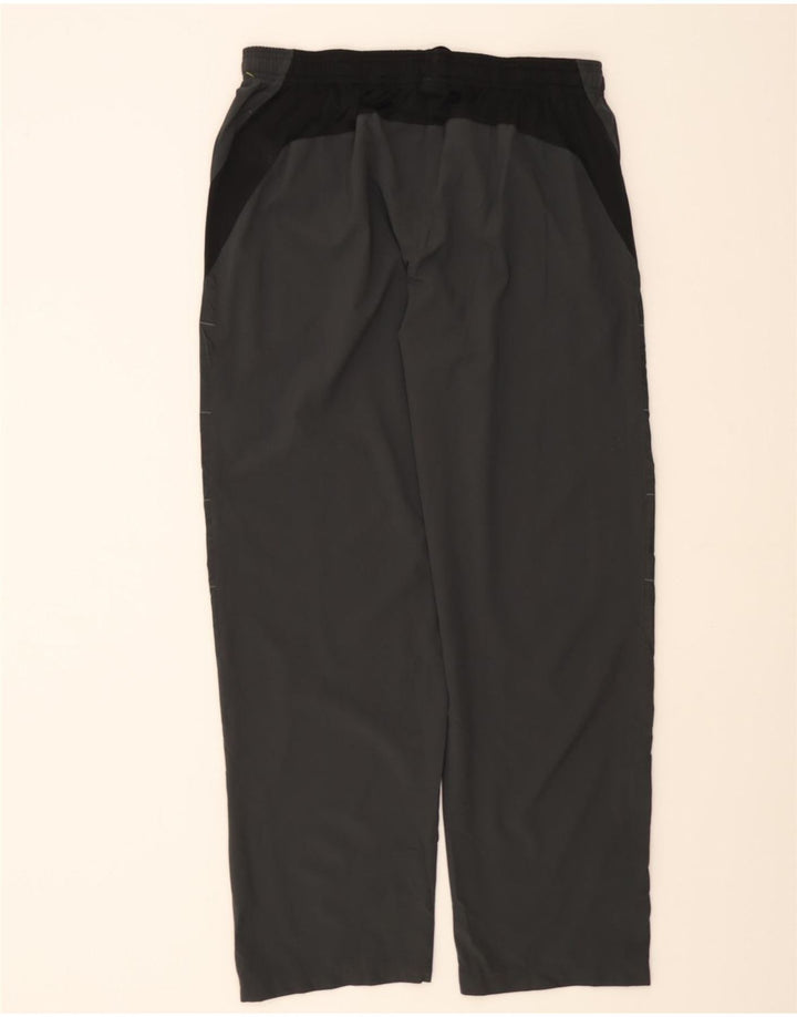 RUSSELL ATHLETIC Mens Tracksuit Trousers Large  Grey Colourblock Polyester Vintage Russell Athletic and Second-Hand Russell Athletic from Messina Hembry 