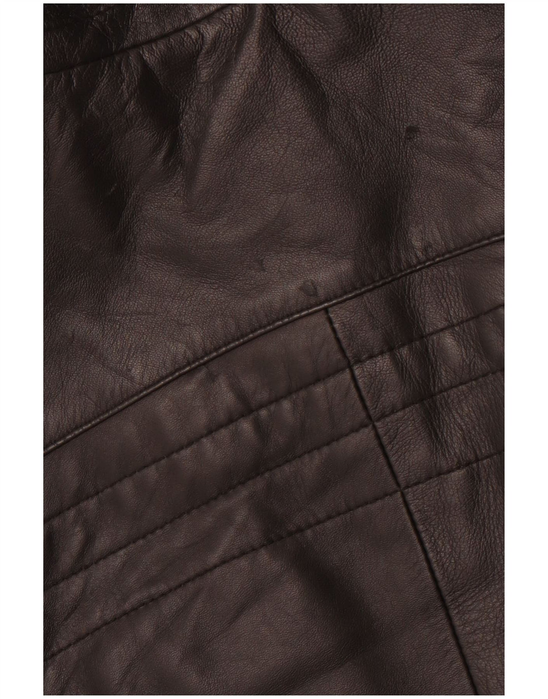 VINTAGE Ανδρικό Δερμάτινο Μπουφάν Racer IT 54 2XL Μαύρο Δερμάτινο