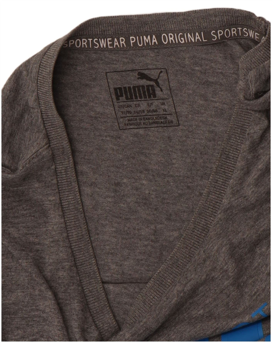 Ανδρικό γραφικό T-Shirt PUMA Top XL Γκρι