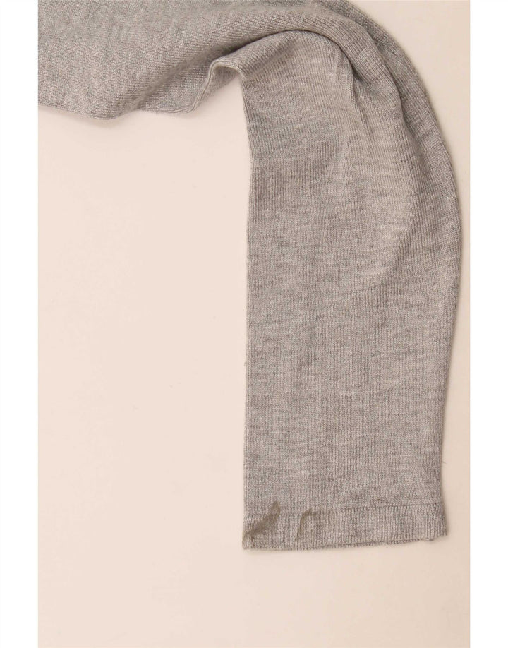 Guess Γυναικείο τοπ μακρυμάνικο UK 10 Small Grey Viscose