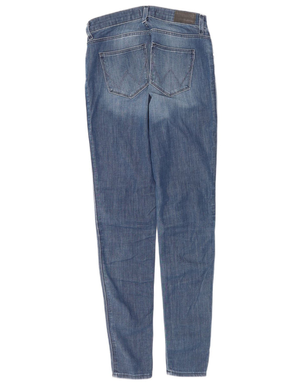 Wrangler Γυναικείο Super Skinny Jeans W28 L32 Μπλε βαμβακερό