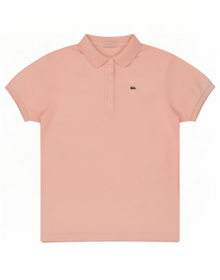 Γυναικείο πουκάμισο Polo Lacoste Νούμερο 38 Μεσαίο Ροζ Βαμβακερό