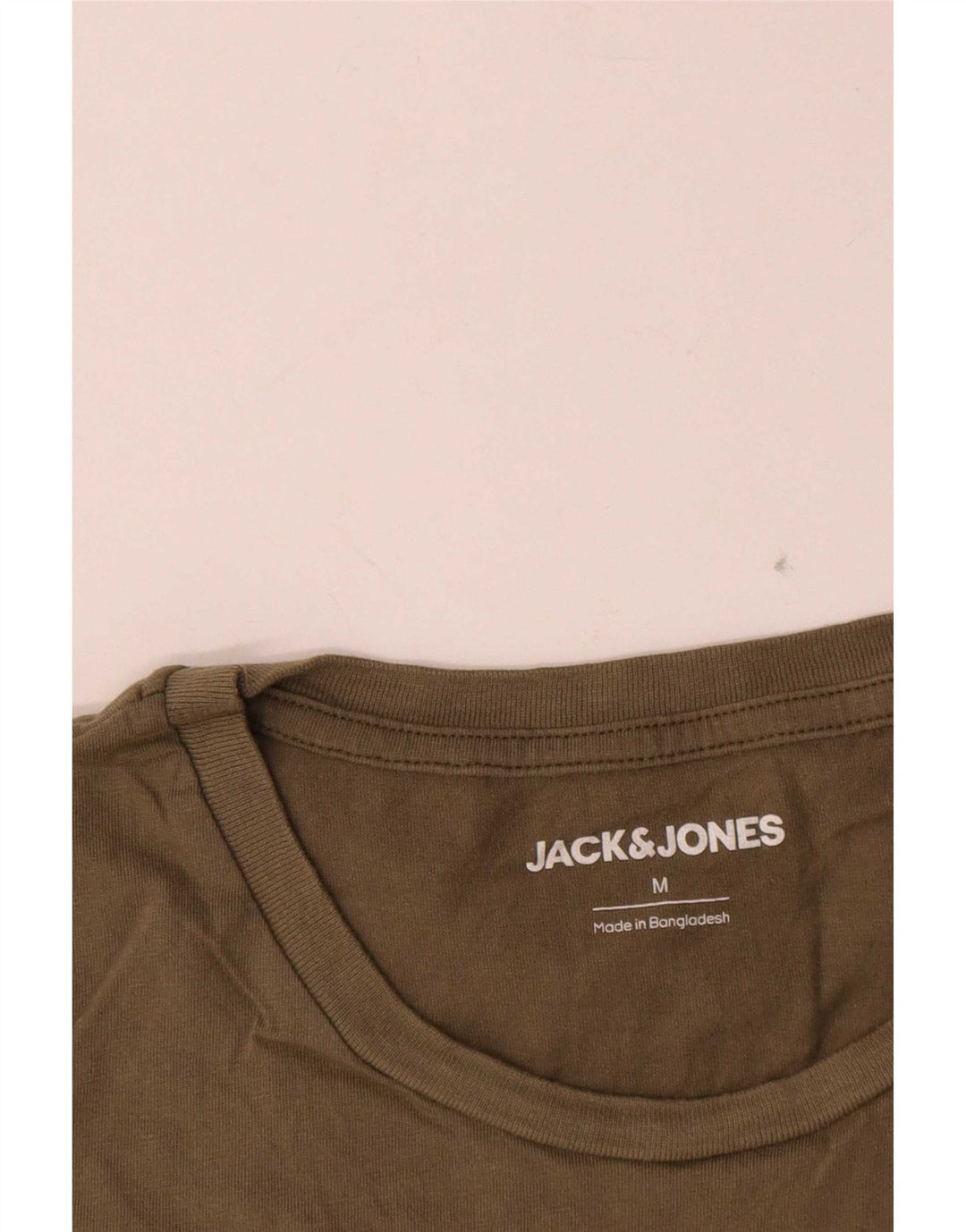 Ανδρικό γραφικό μπλουζάκι Jack & Jones Top Medium Khaki Cotton