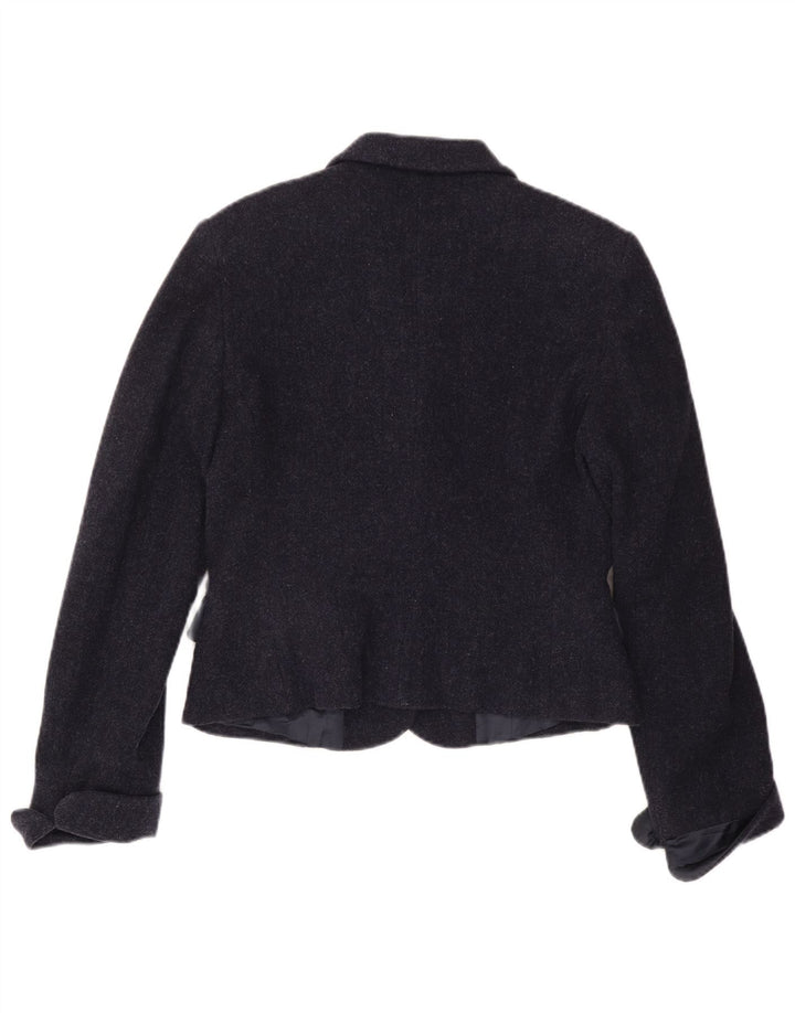 MAX & CO. Γυναικείο σακάκι με 3 κουμπιά σακάκι IT 46 Large Navy Blue Wool