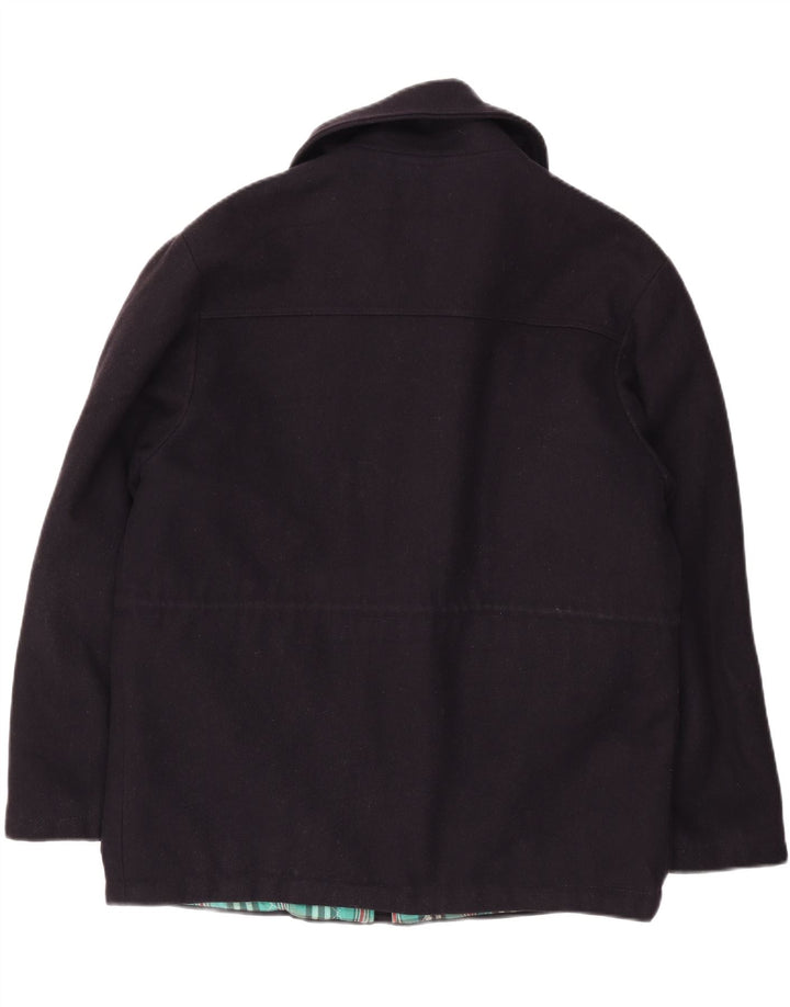 Vintage Ανδρικό Utility Jacket UK 38 Medium Navy Blue
