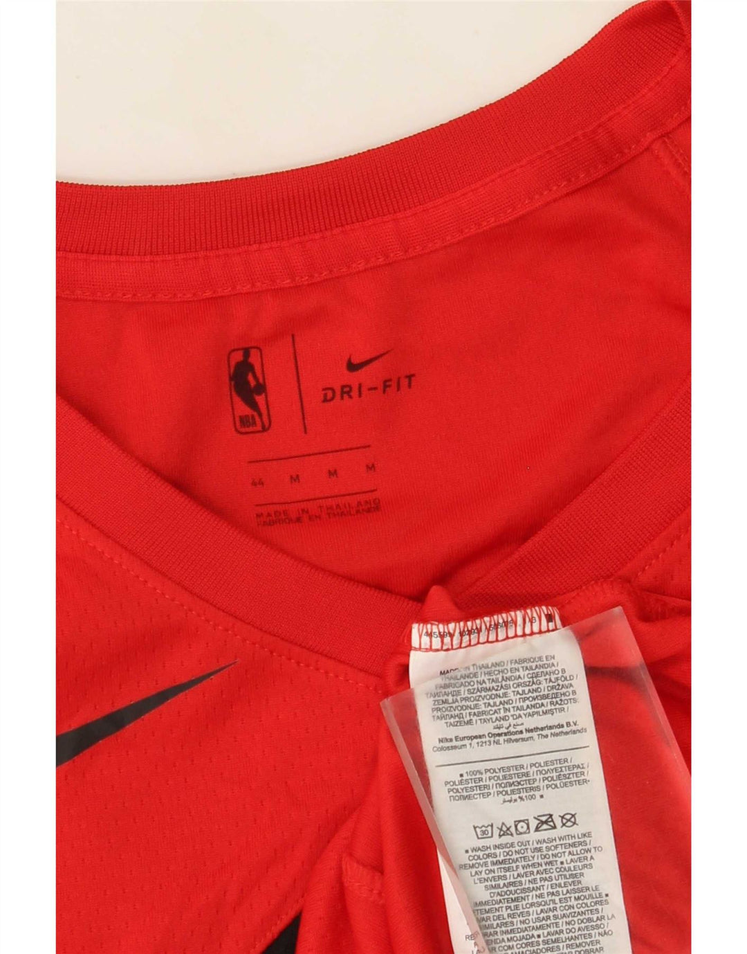 Γραφικό γιλέκο Nike, ανδρικό Toronto Raptors, μεσαίο κόκκινο, πολυεστέρας