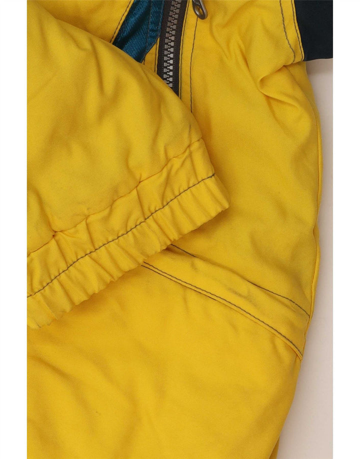 Colmar Ανδρικό γραφικό μπουφάν σκι IT 36 Small Yellow Colourblock Polyamide