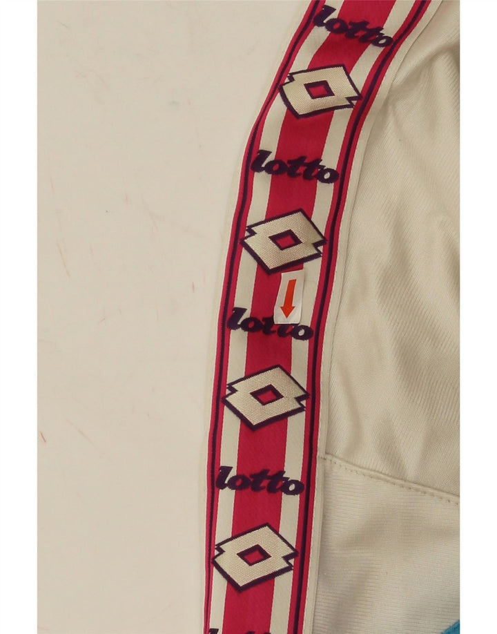Ανδρική φόρμα γραφικών Lotto Top Jacket μεσαίου ροζ χρώματος πολυεστέρας