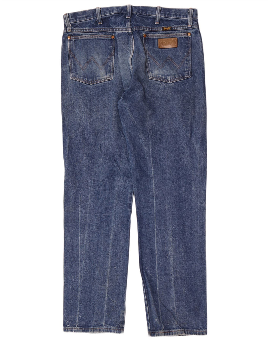 Ανδρικό τζιν Wrangler ίσιο W36 L32 Μπλε βαμβακερό