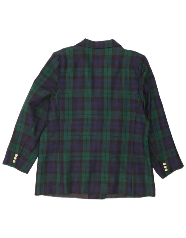 Marks & Spencer Ανδρικό σακάκι με διπλό στήθος UK 44 2XL Green Check
