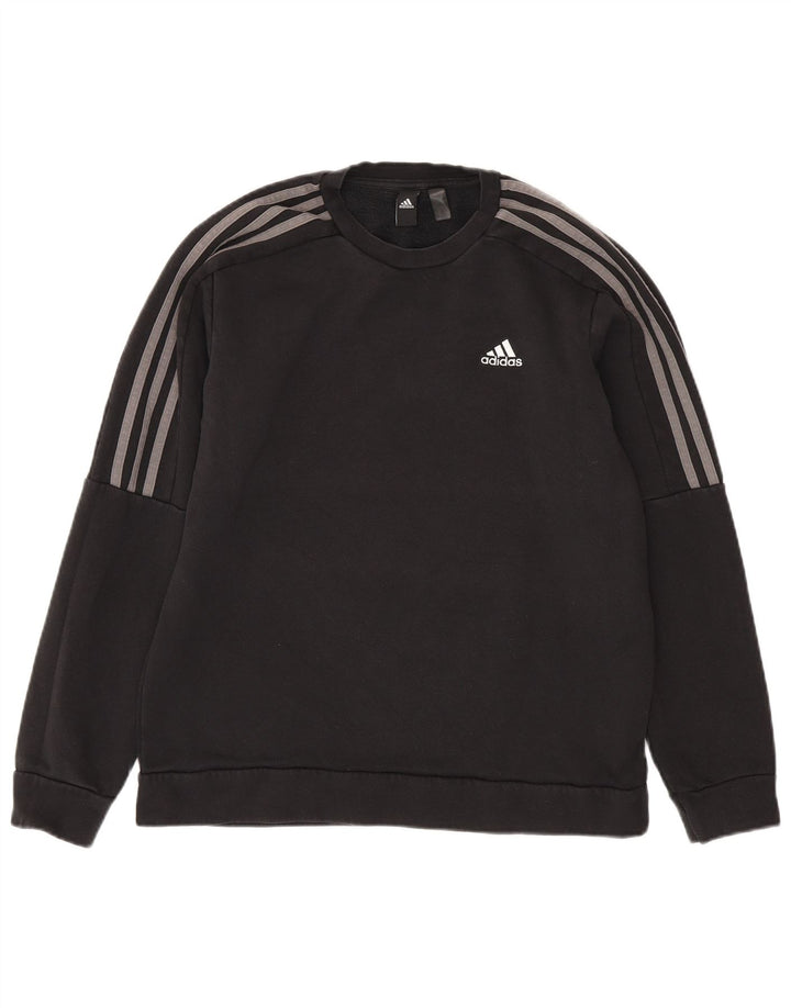 Ανδρικό φούτερ Adidas Jumper Μεσαίο μαύρο βαμβακερό