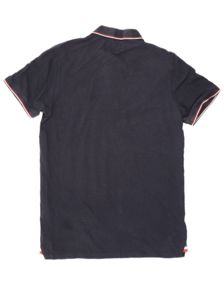 Jack & Jones Ανδρικό μπλουζάκι πόλο μεγάλο μπλε ναυτικό