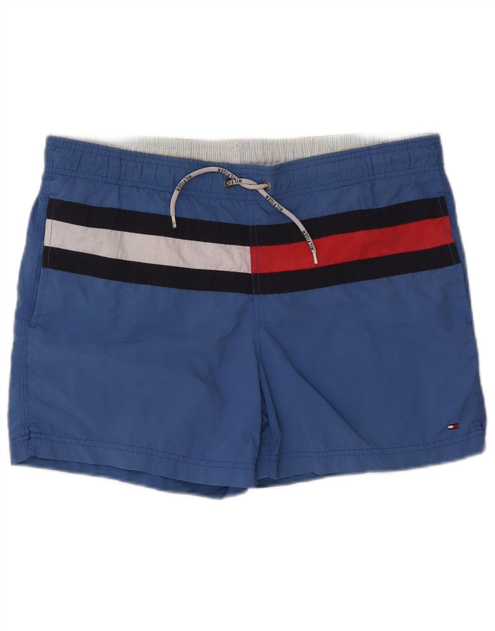 Ανδρικό σορτς κολύμβησης Tommy Hilfiger Small Blue Colorblock Nylon