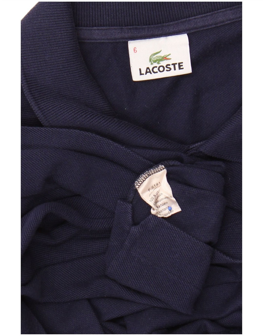 Ανδρικό μπλουζάκι πόλο LACOSTE, νούμερο 6 XL, Navy Blue, βαμβακερό