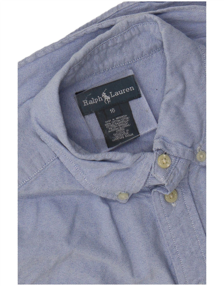 Ralph Lauren Boys πουκάμισο 15-16 ετών Μπλε βαμβακερό
