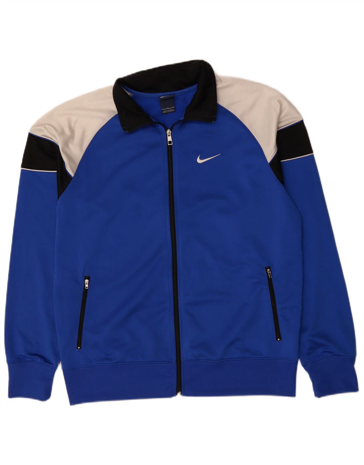 Ανδρική φόρμα Nike Μπουφάν με μεγάλο μπλε χρώμα, πολυεστέρα