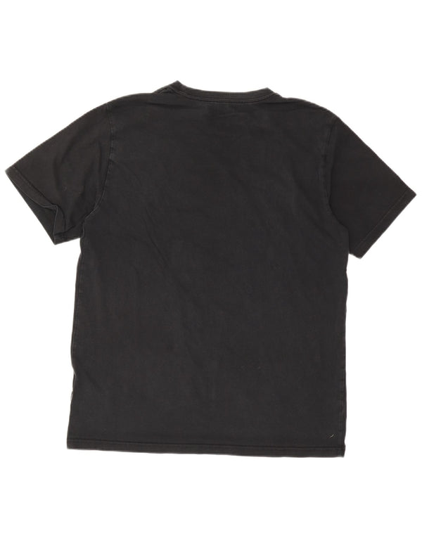 Converse Mens Graphic T-Shirt Top Large Black Cotton