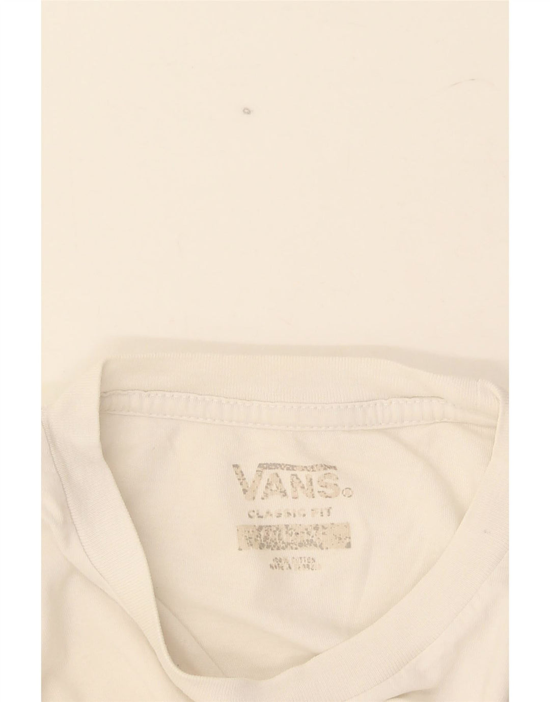 Vans Boys Graphic T-Shirt Top 11-12 Years Λευκό