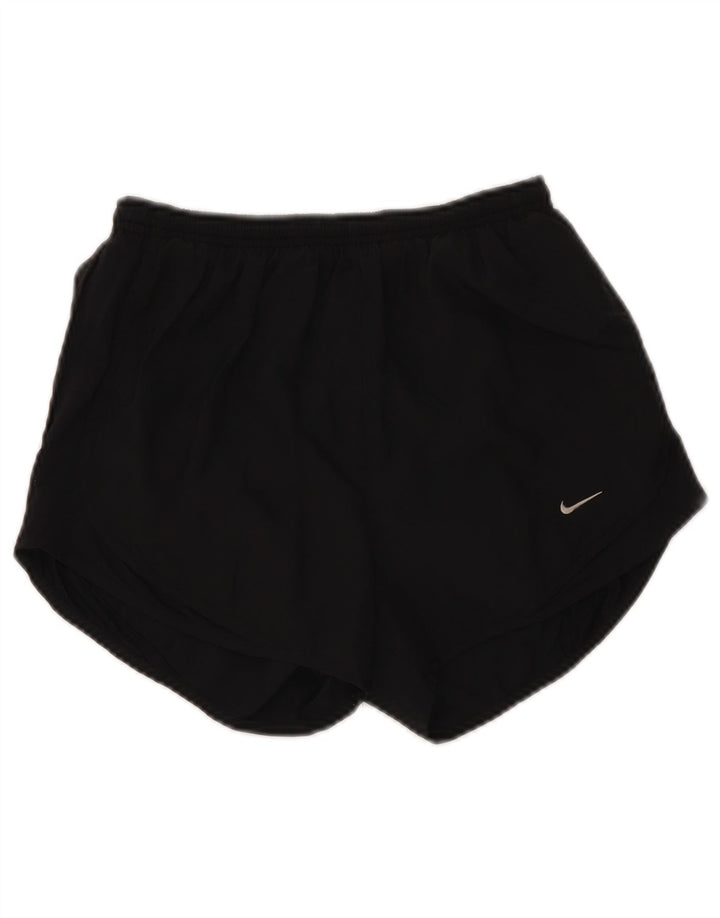 Γυναικείο αθλητικό σορτς Nike Dri Fit UK 8 Μικρό μαύρο πολυεστέρα