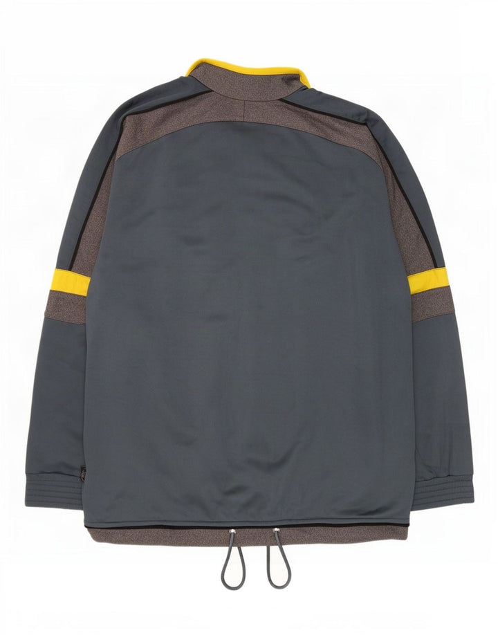 Brugi ανδρική φόρμα γραφική φόρμα Top Jacket XL Grey Colourblock Polyester