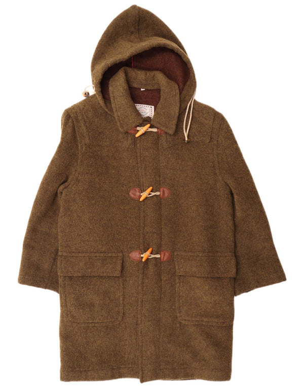 Ciao Γυναικείο παλτό Duffle με κουκούλα IT 44 Medium Khaki Wool