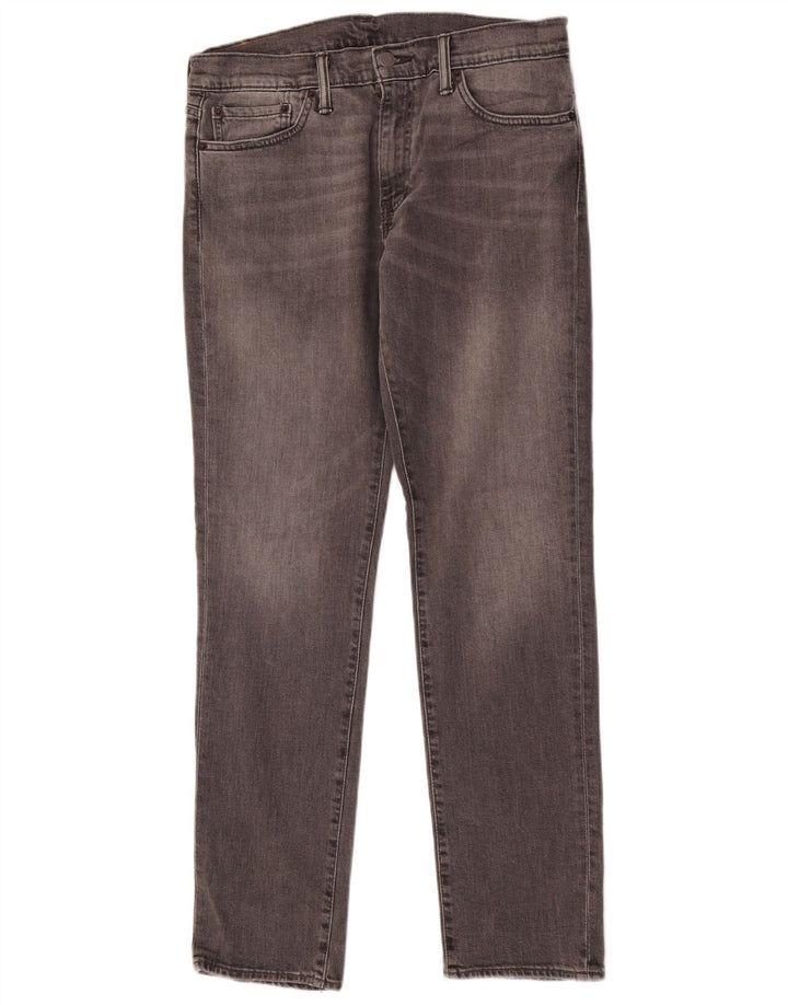 Levi's Mens 511 Slim Jeans W33 L32 Γκρι βαμβακερό