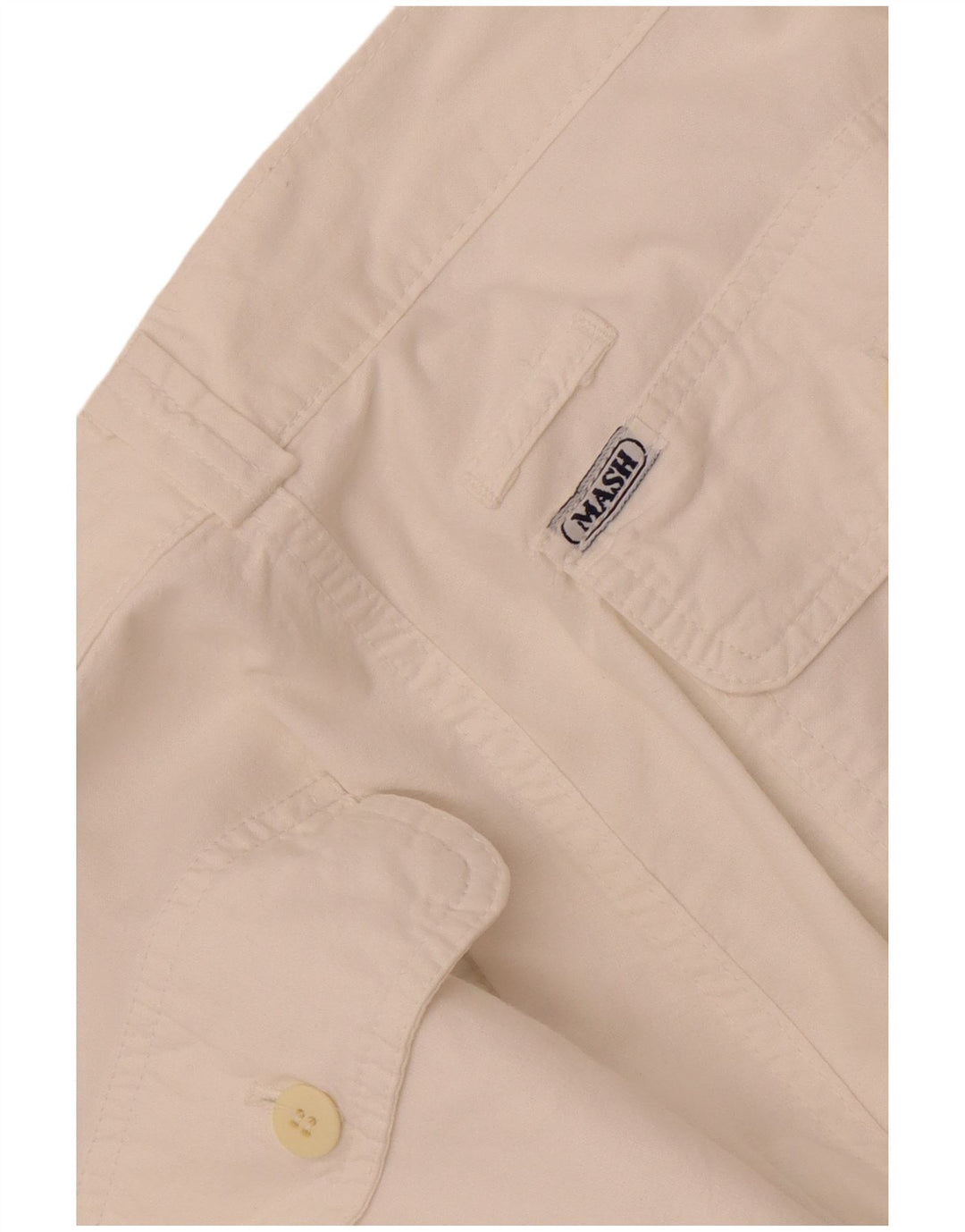 Mash Ανδρικό ίσιο παντελόνι Chino W30 L32 Λευκό