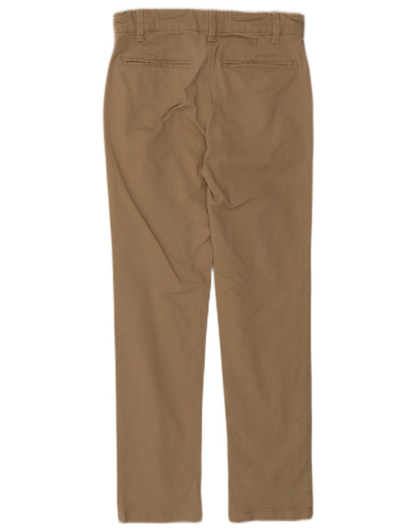 Benetton Boys Slim παντελόνι Chino 10-11 ετών XL W26 L26 Μπεζ βαμβακερό