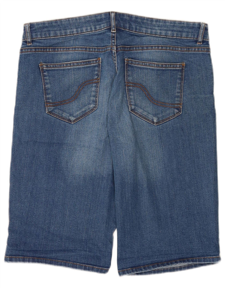 Fat Face Γυναικείο τζιν βερμούδα UK 12 Medium W32 Μπλε βαμβακερό