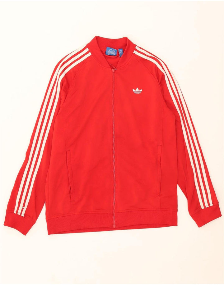 Ανδρική φόρμα ADIDAS Top Jacket μεγάλο κόκκινο πολυεστέρα