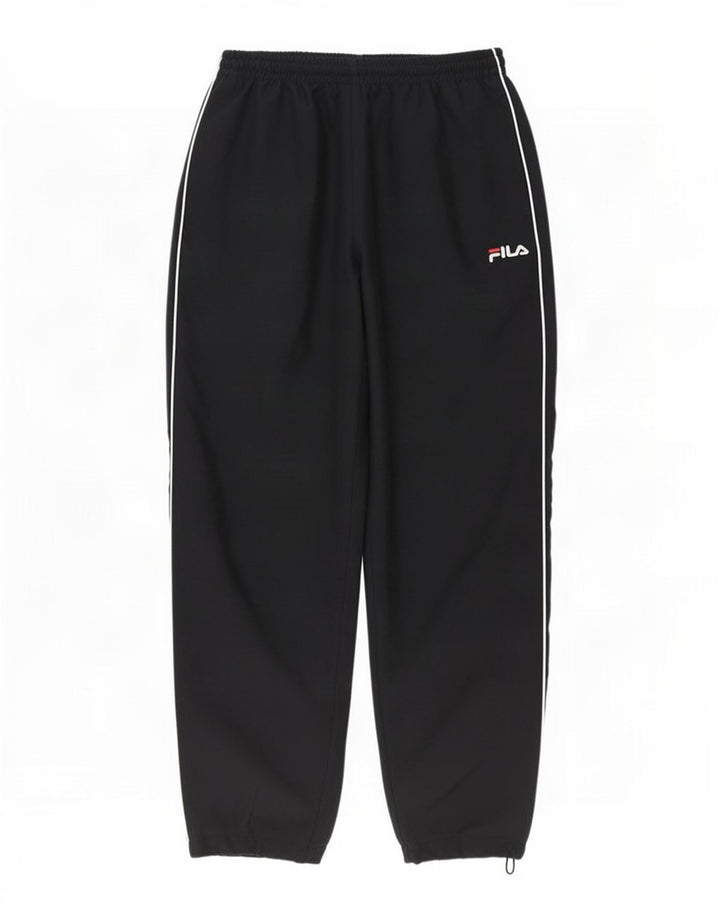 Ανδρική φόρμα γραφικής Fila Παντελόνι Joggers Μεσαίο Μαύρο Πολυεστέρα