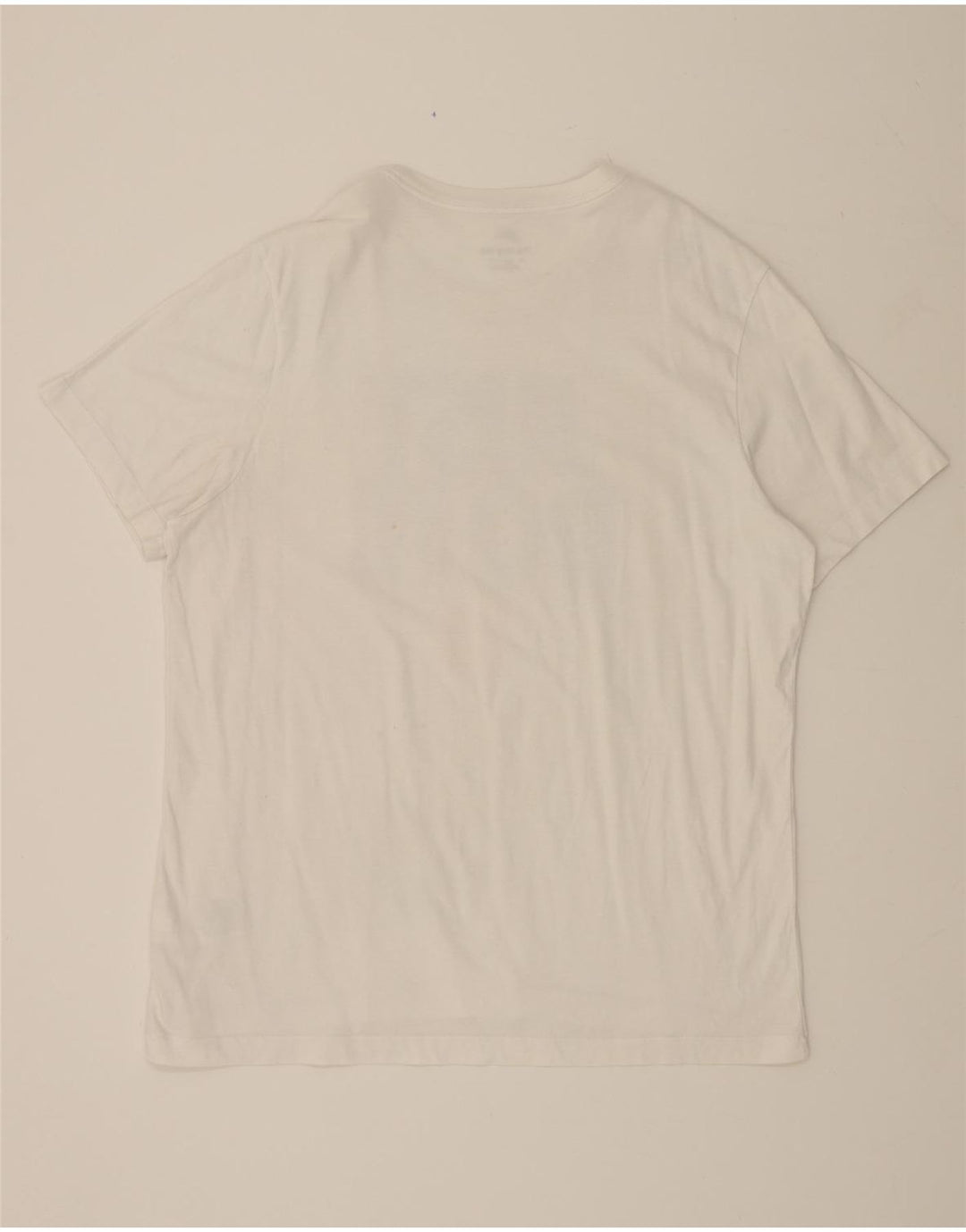 NIKE Mens Graphic T-Shirt Top XL White Cotton Vintage Nike and Second-Hand Nike from Messina Hembry 